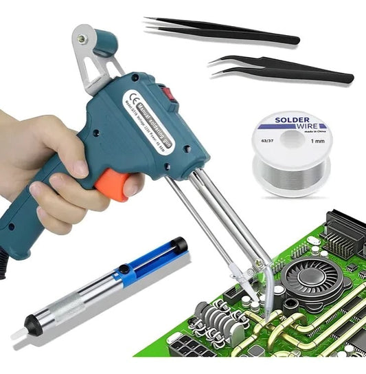 Pistola de Soldar Manual — Kit Completo