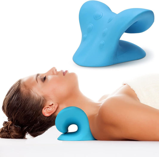 Almohada de Tracción Cervical — Relajador de Cuello