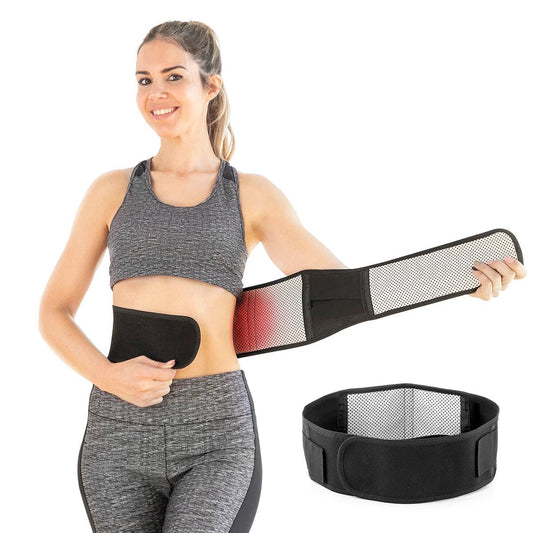 Cinturón de Soporte Lumbar con Turmalina
