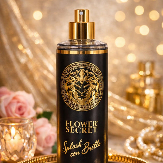 Perfume Árabe Flower Secret — Splash con Brillo 250 ml